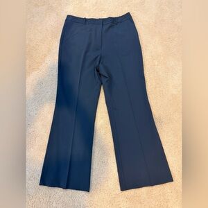 Worthington Dark Blue Flare Trousers Size 16